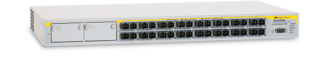 Allied Telesis 8516F/SC 16-port 100FX (SC) Layer 2+ switch with 2 expansion bays