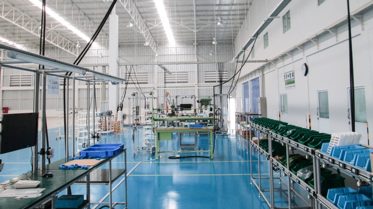 inside hitachi factory